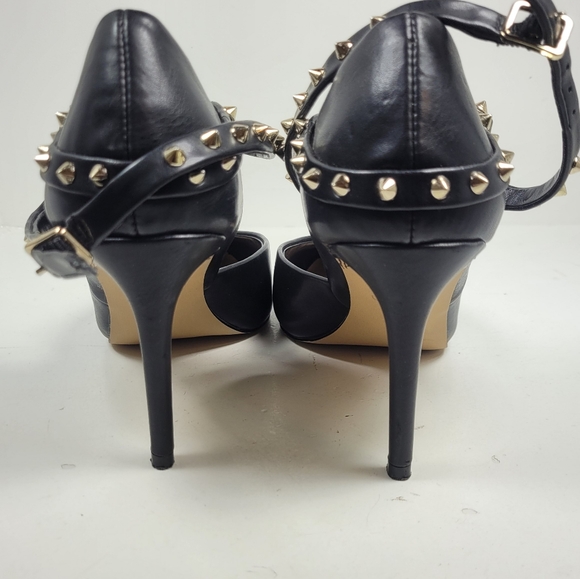 Jennifer Lopez Black Studded Women's Shoes New - Picture 12 of 15